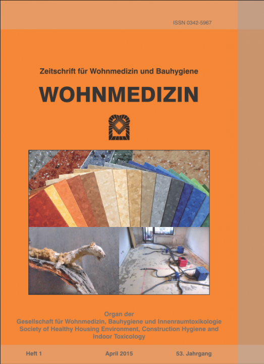 Wohnmedizin - Heft 1 - 2015