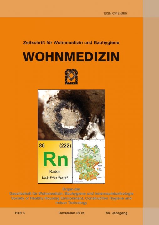 Wohnmedizin - Heft 3 - 2016